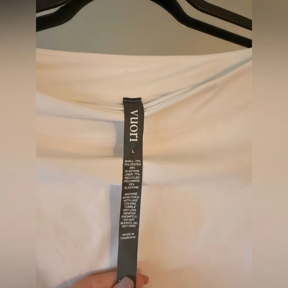 Vuori White Mini Skirt